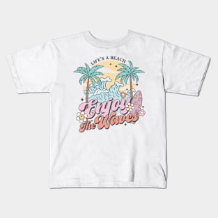 Enjoy the Waves Kids T-Shirt